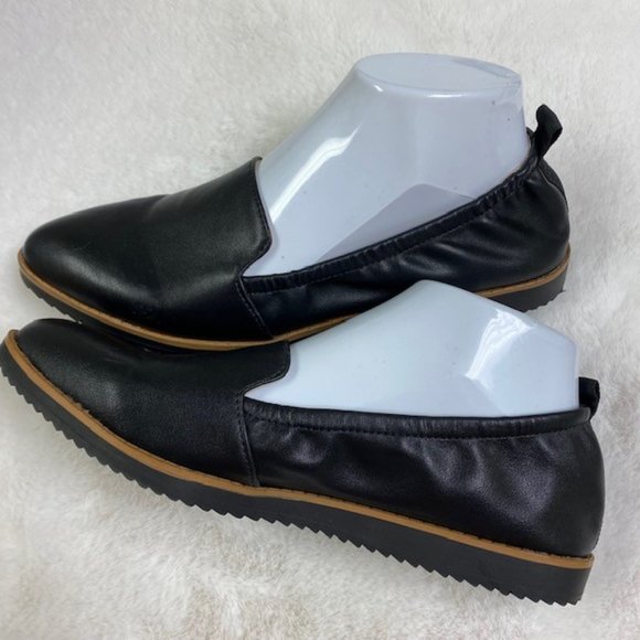 Adrienne‎ Vittadini Lanz Skimmer Flats Vegan Leather, size 7.5 M, LIKE NEW - Picture 10 of 14